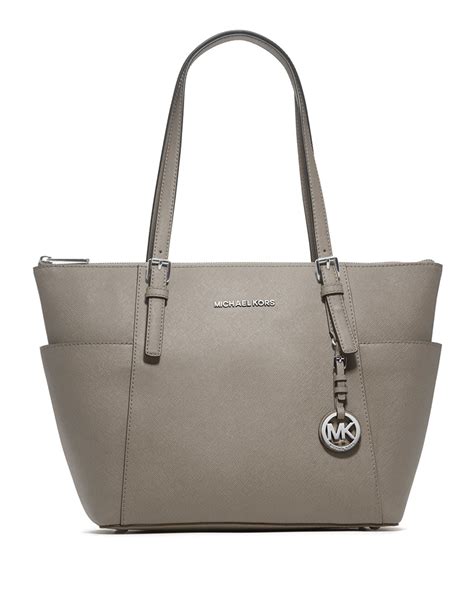 michael kors jet set item pearl grey|Amazon.com: Michael Kors Jet Set Grey.